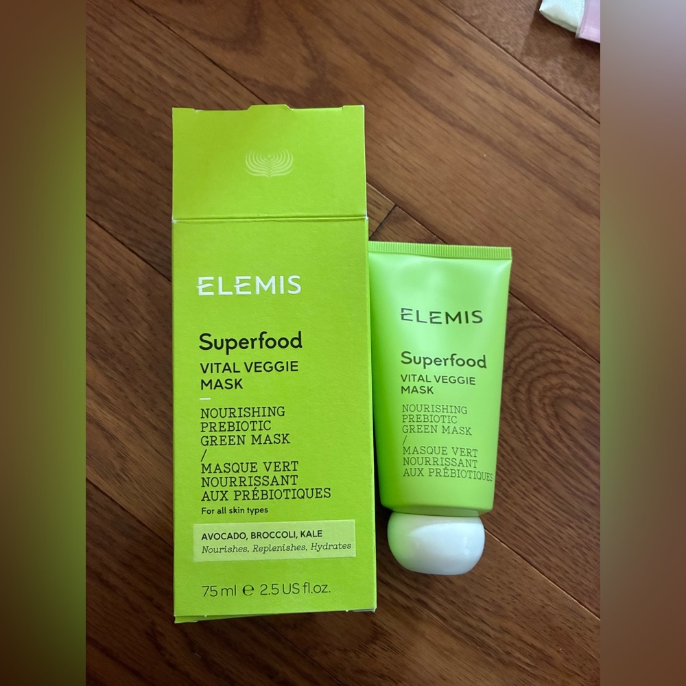 Elemis Superfood Vital Veggie Mask Nourishing Prebiotic Green Mask 75ml